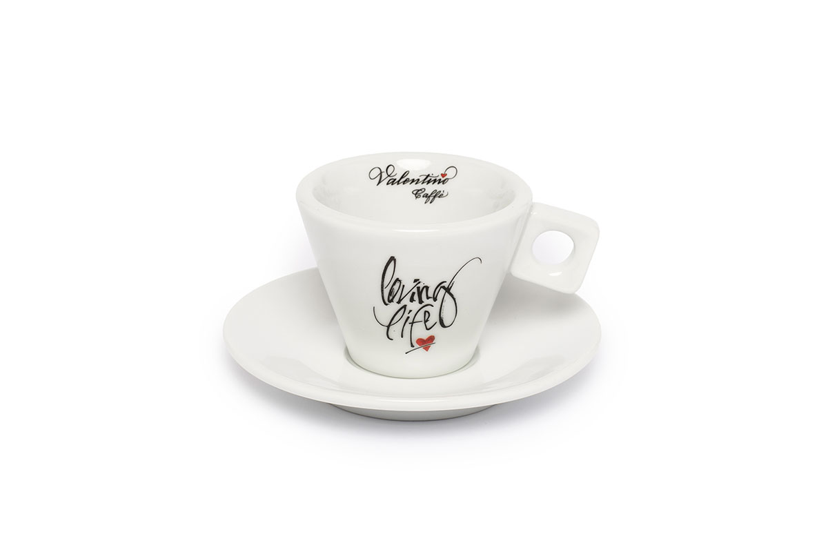 Vendita Online Valentino Caffè tazze cappuccino coniche - Valentino Caffè