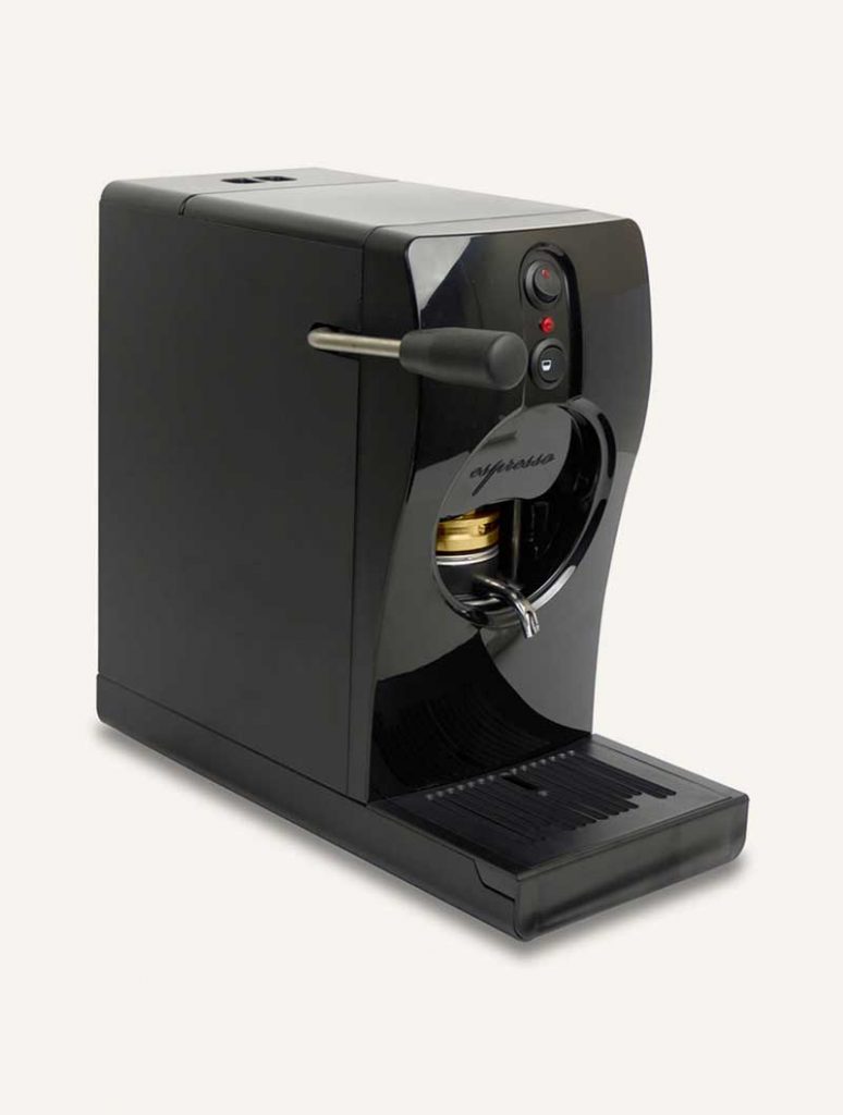Tube coffee machine on loan for use