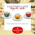 Valentino Caffe promozione regala arte
